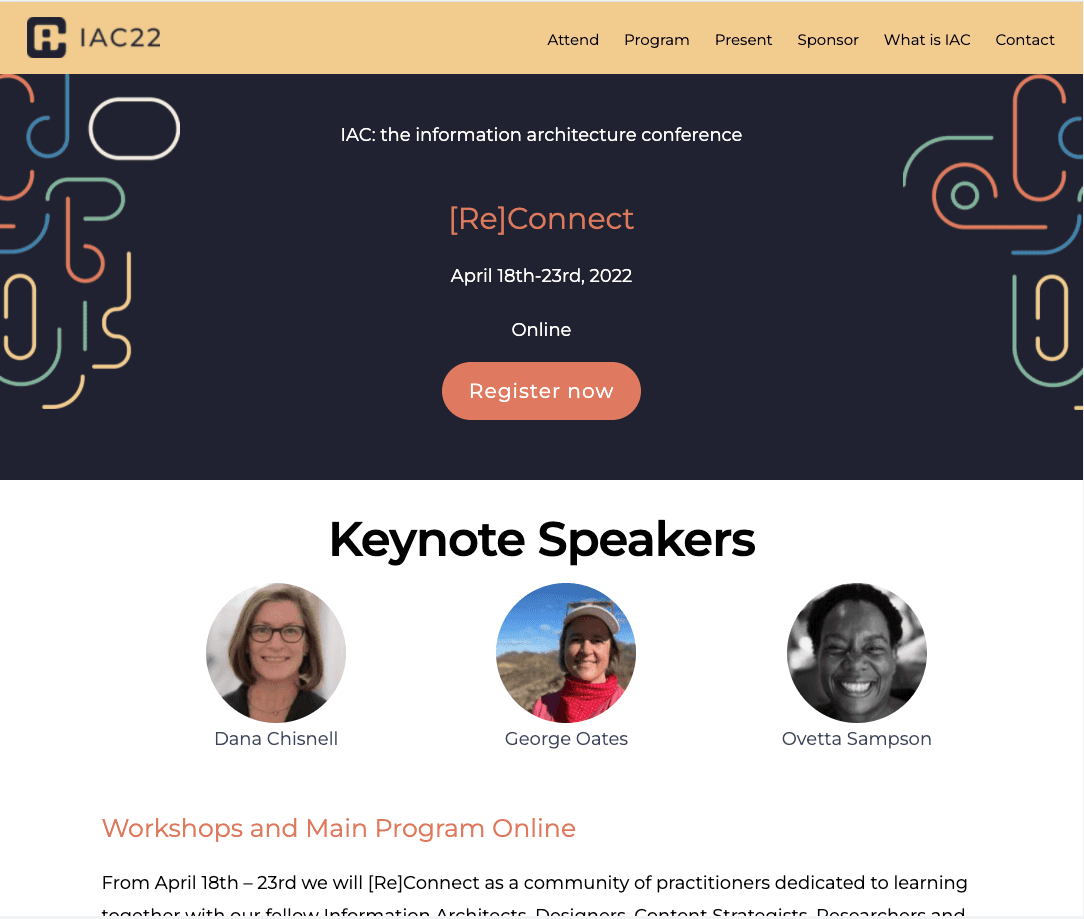 IAC Model & Website Redesign