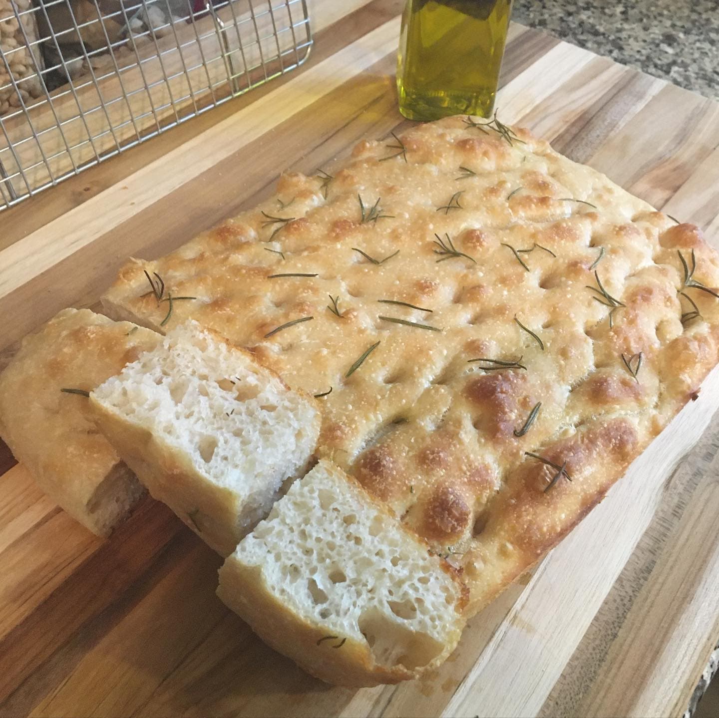 Sourdough Foccacia made with Kenny